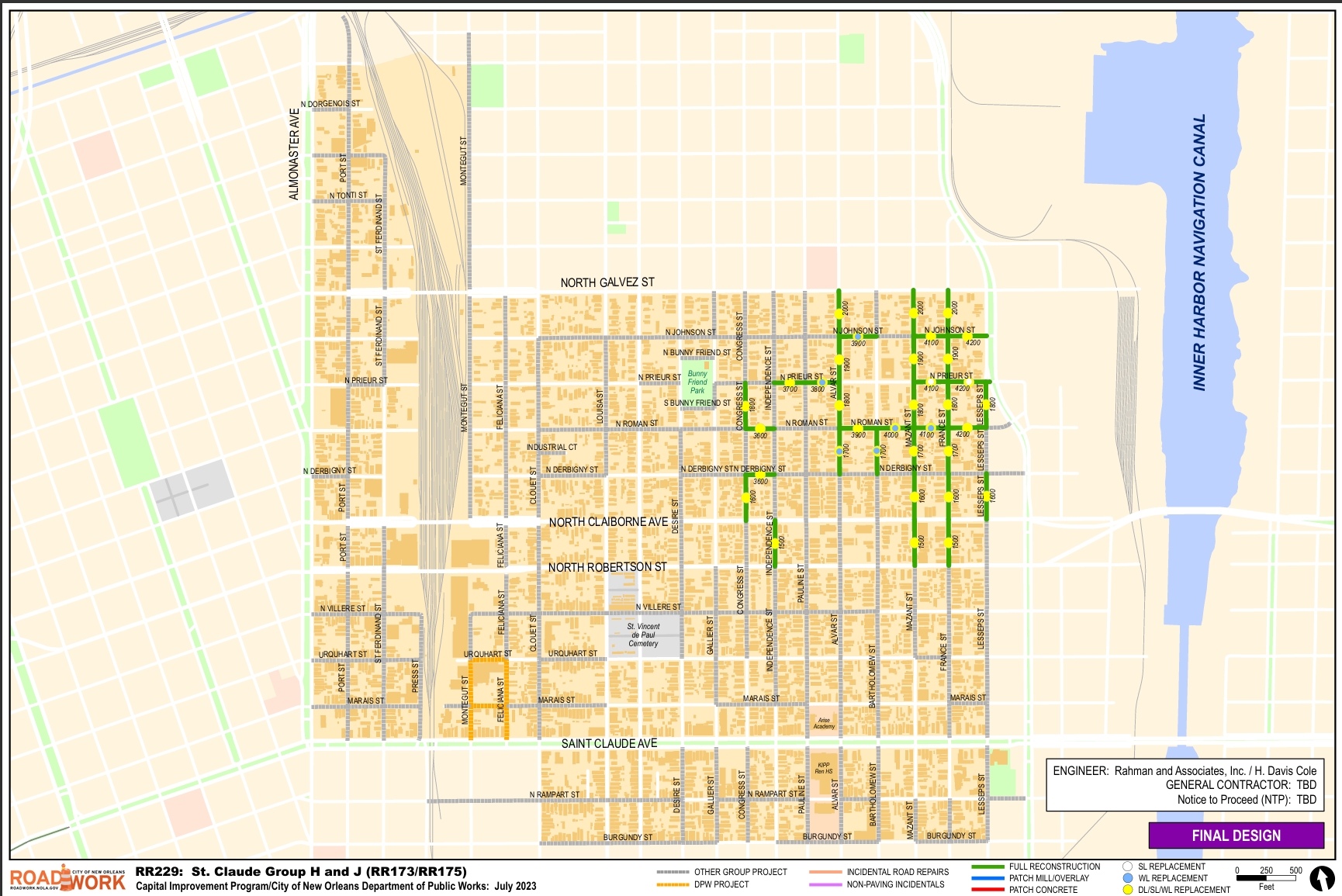 Image of St. Claude Group H and J 