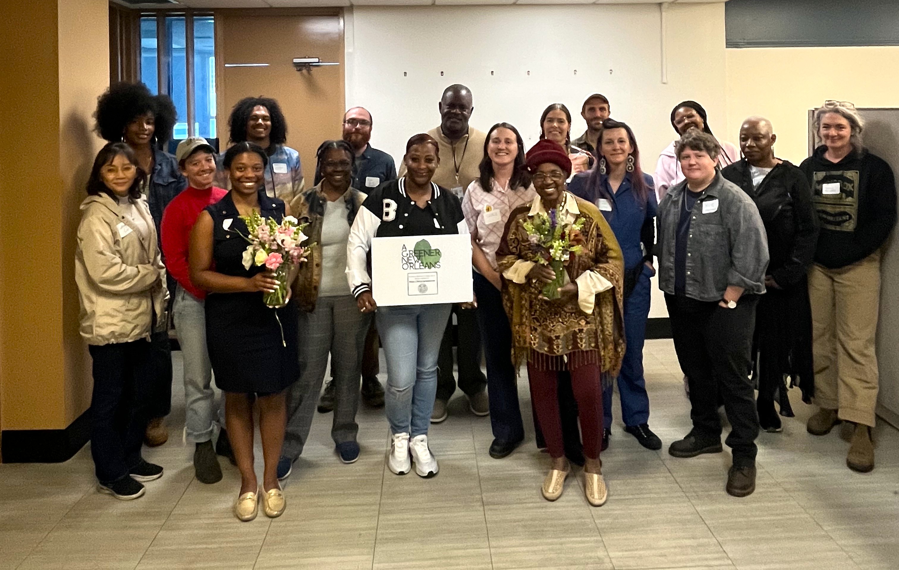 Pictured: most of the Urban Agriculture Working Group members at the first meeting at City Hall on March 20th, 2025.