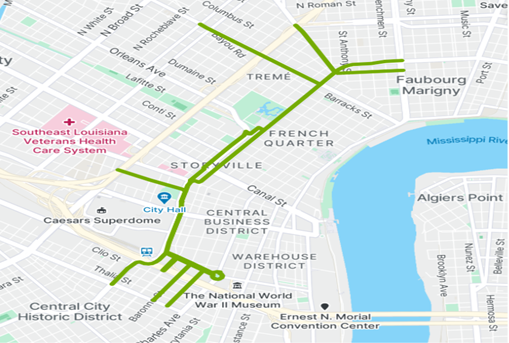 Image of Downtown Protected Bike Lane Corridor 