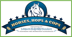 NOPD horses hops and cops logo