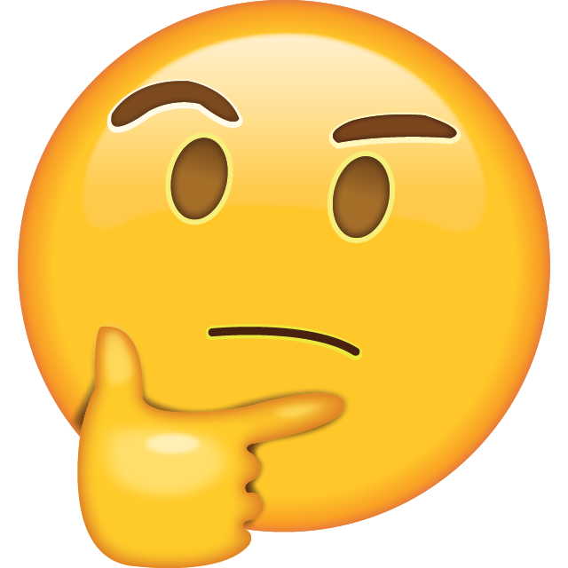 Thinking Emoji Face