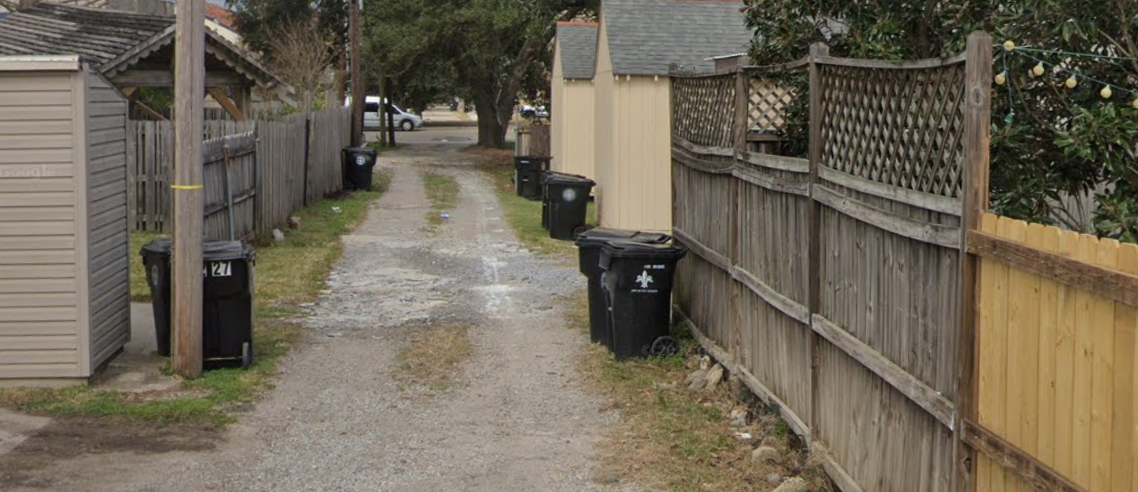 Image of Lakeview Alleyway Regrading Northwest Quadrant