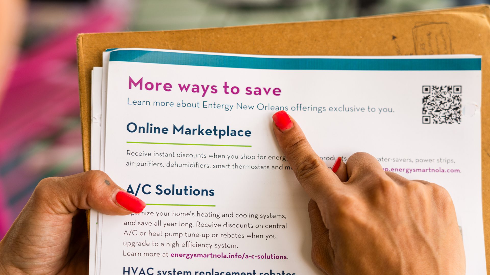 Brochure about Energy Smart savings