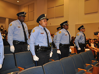 DPW crews cleaning catch basins